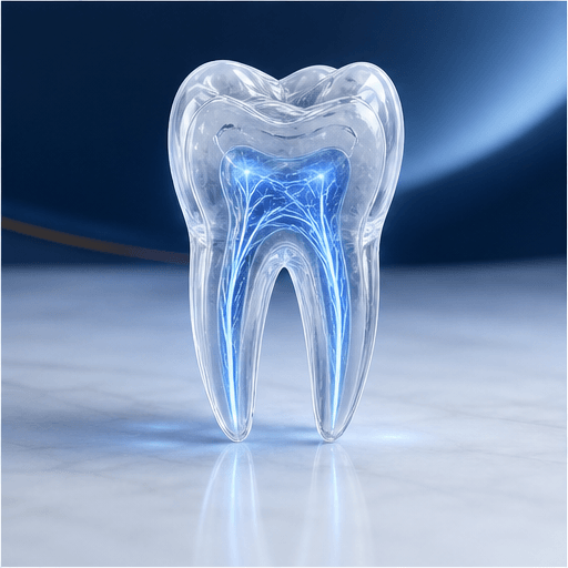 Kanal Tedavisi 3D dental render