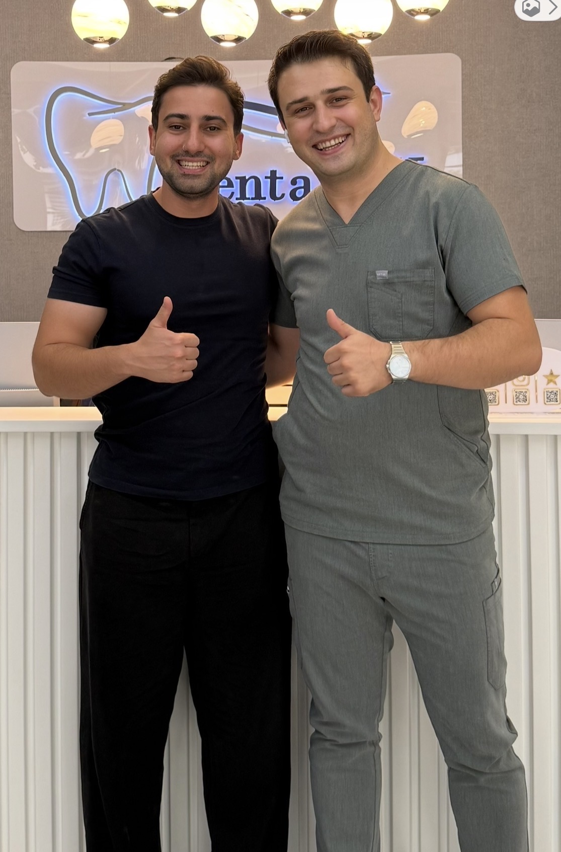 Uzm. Dt. Nuri Yelken ve DentaFİX ortodonti hastası