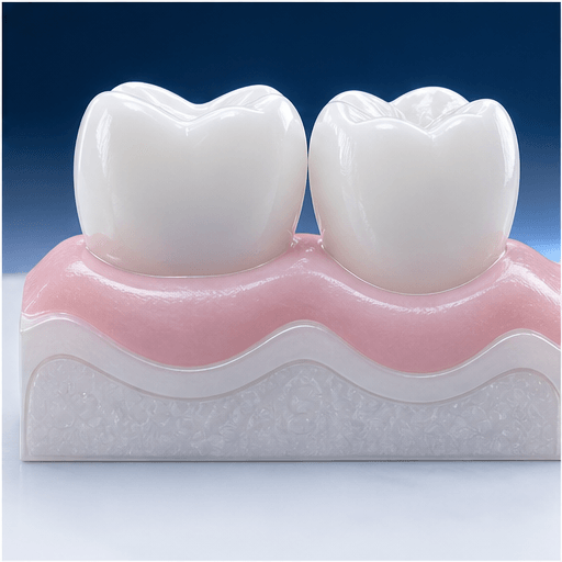 Diş Eti Tedavileri 3D dental render