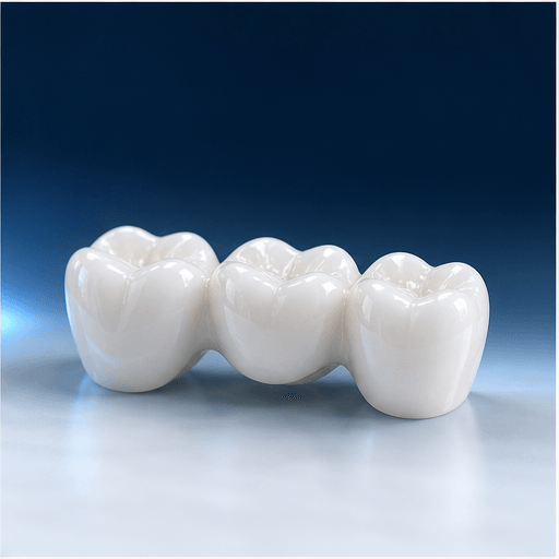 Diş Köprüleri 3D dental render